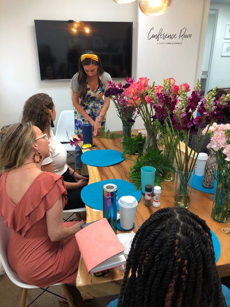 Team building event with Jewel Toned Interiors & Meyer Fabrics